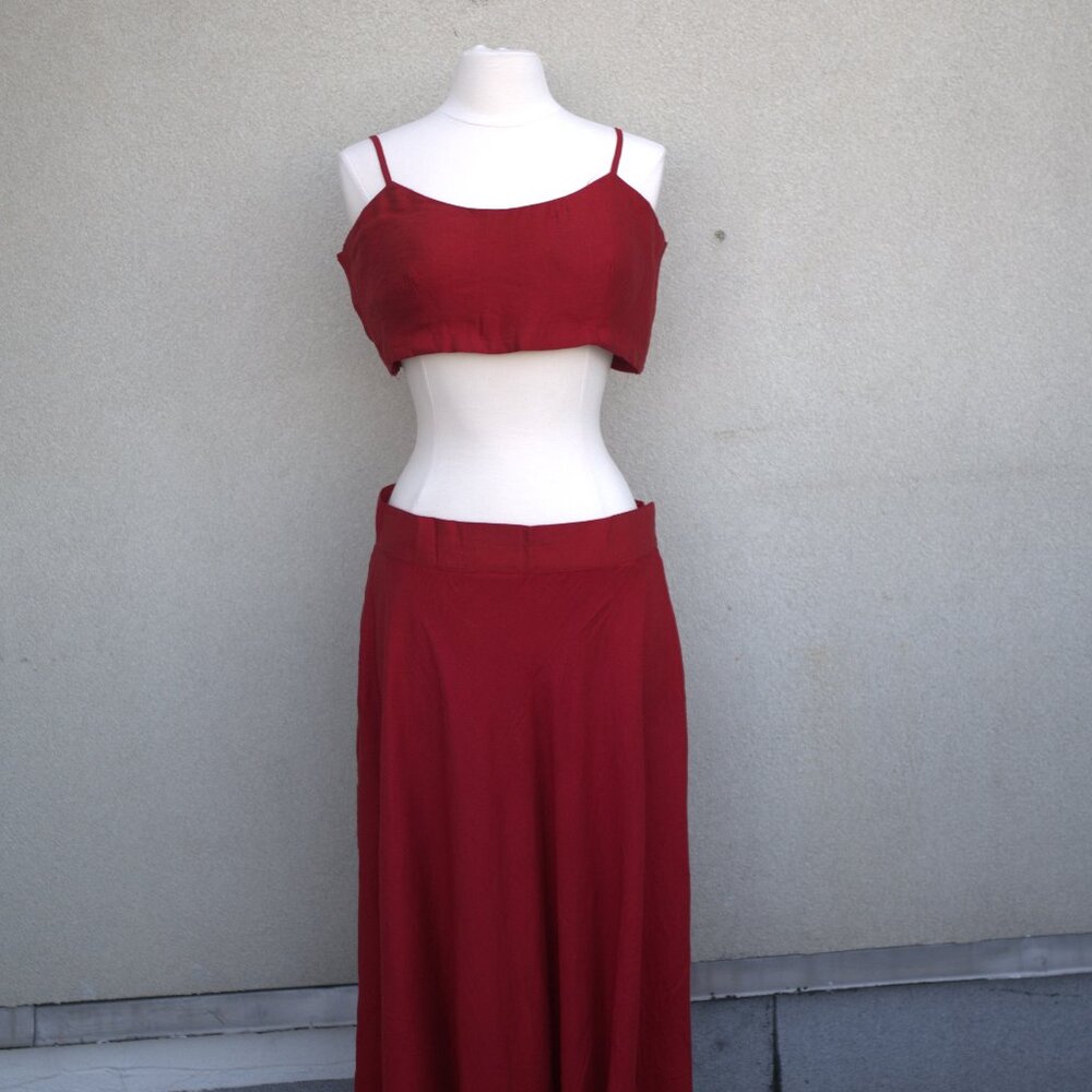 Designer Blouse and Skirt Set